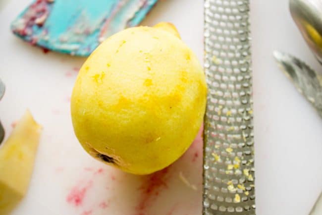 lemon cookies with lemon glaze