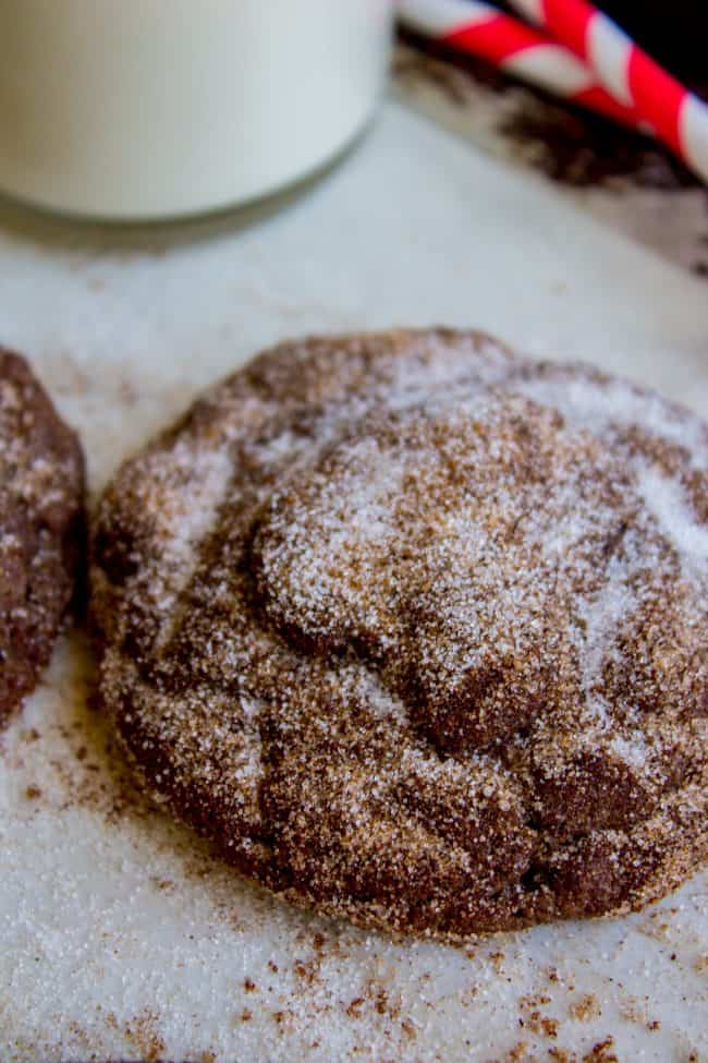 Mexican hot chocolate cookies.