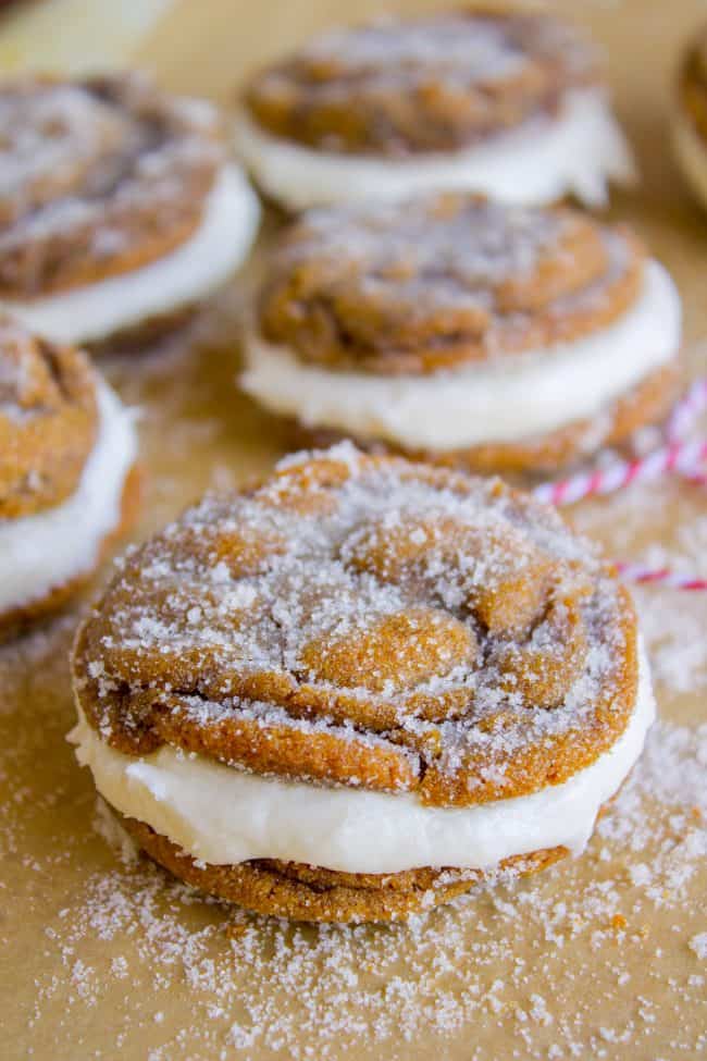 ginger molasses cookies