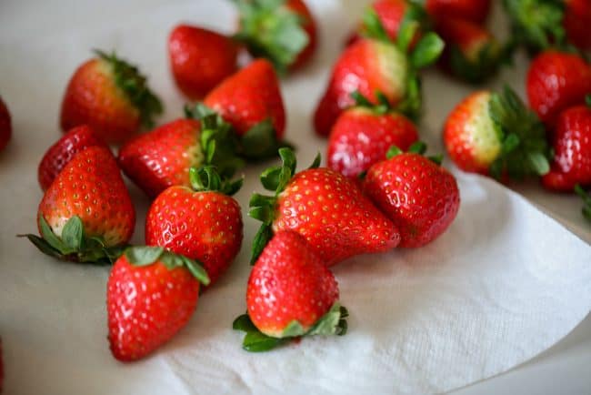 cream cheese stuffed strawberries