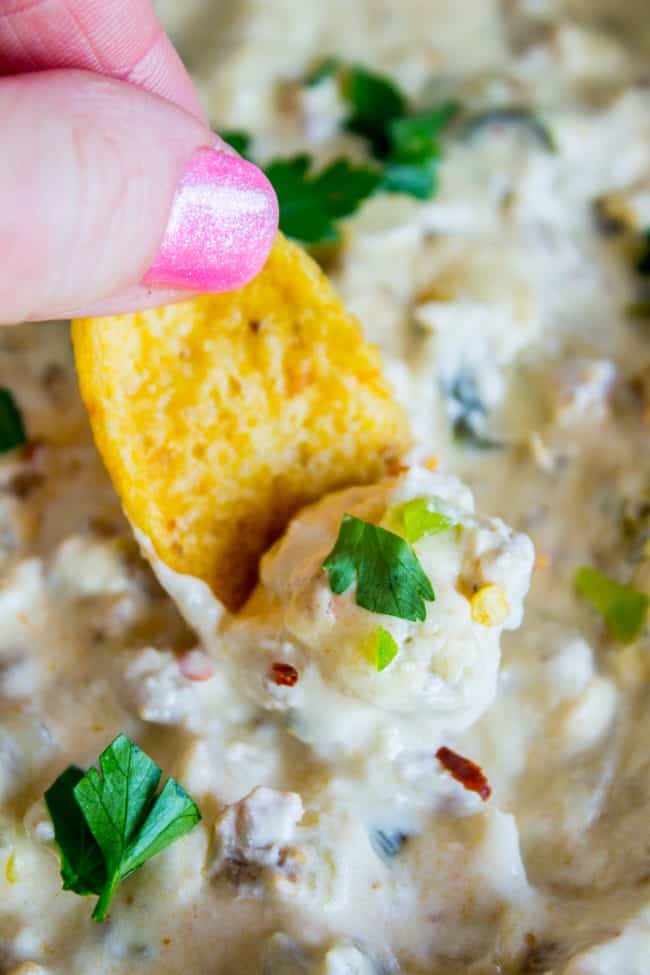 sausage and cream cheese dip