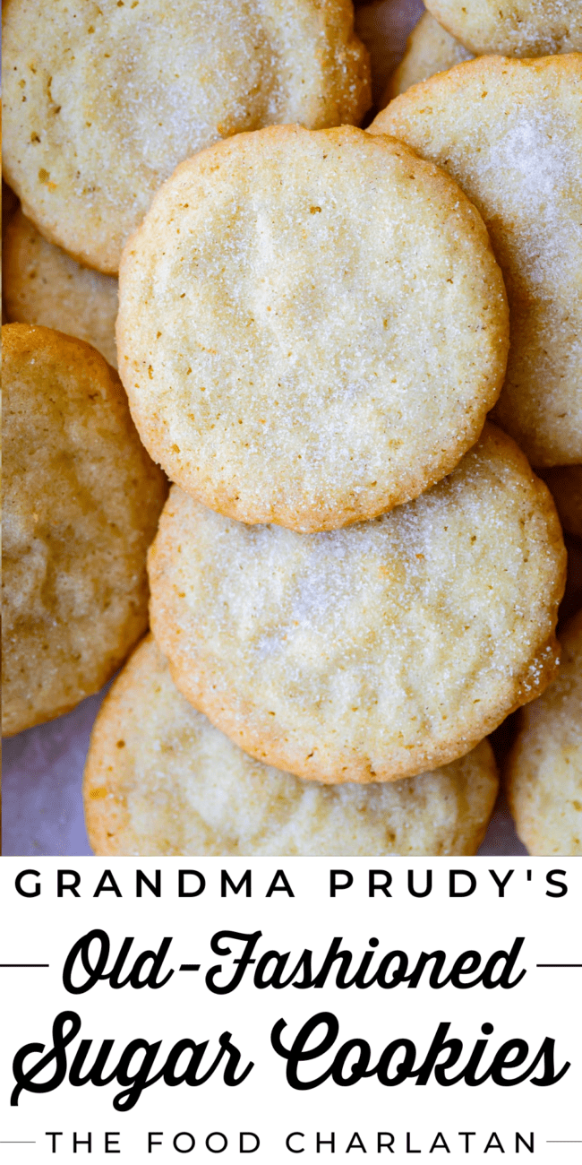 thin and crispy sugar cookies.