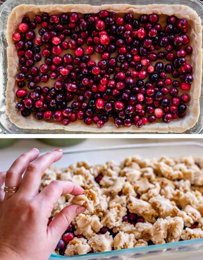 cranberry bars recipe