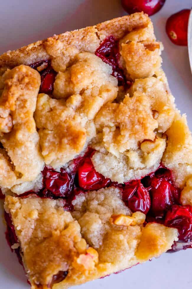 shortbread bars