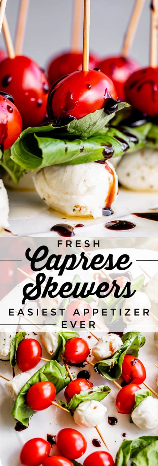 caprese salad skewers