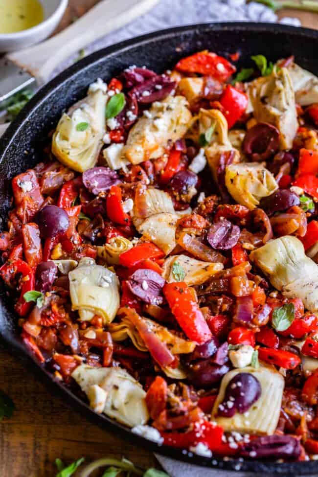 mediterranean chicken pasta