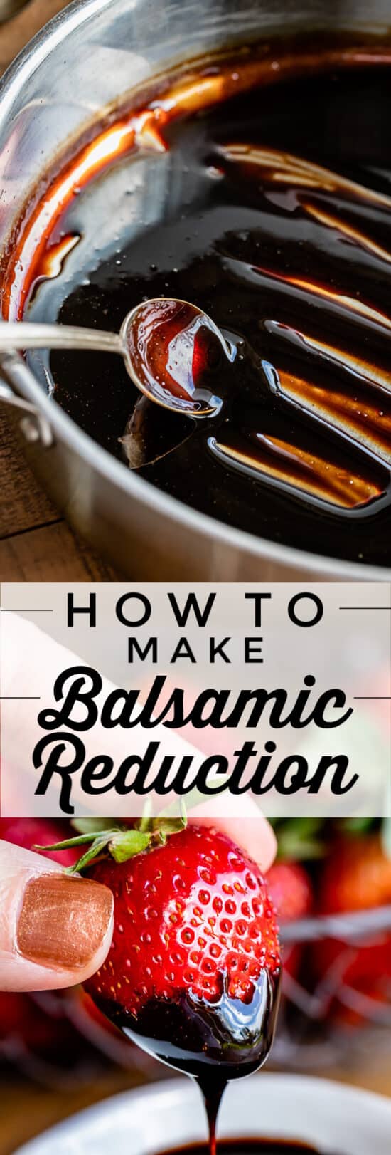 how to make balsamic reduction