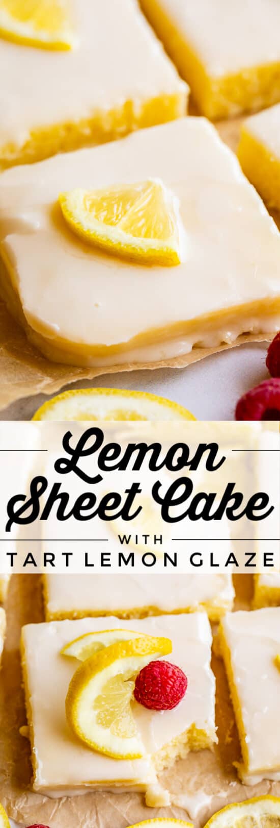 lemon sheet cake
