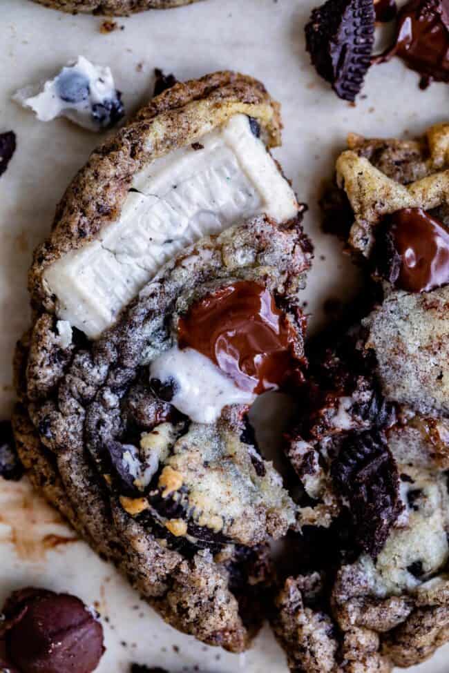 oreo chocolate chip cookies