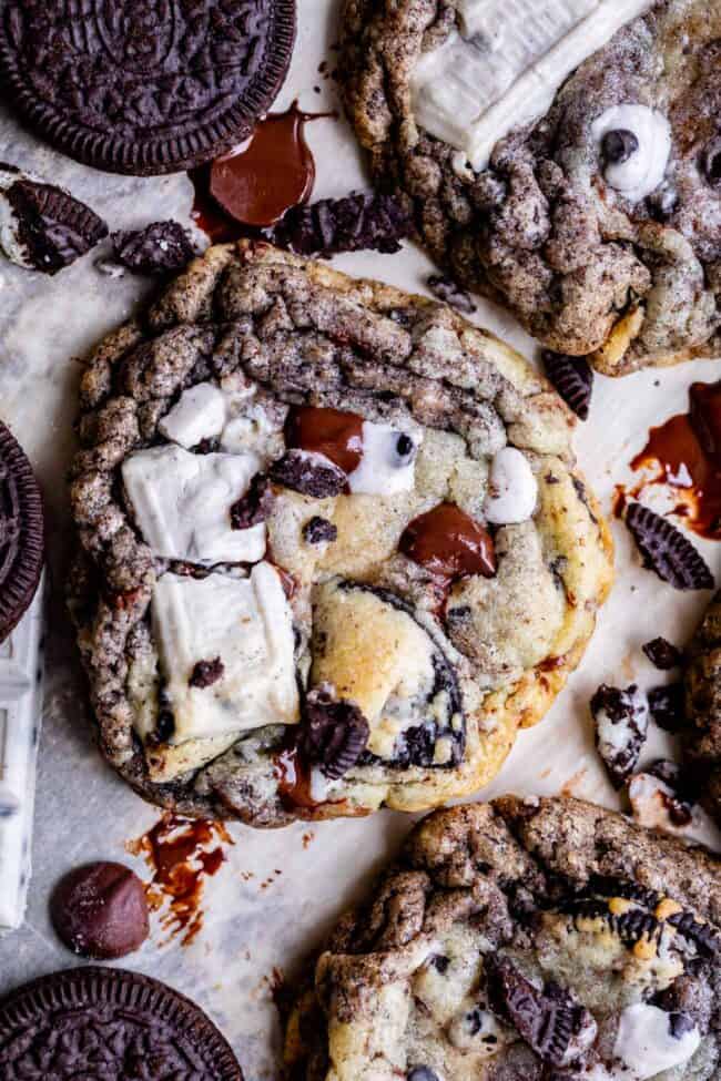 oreo chunk cookies