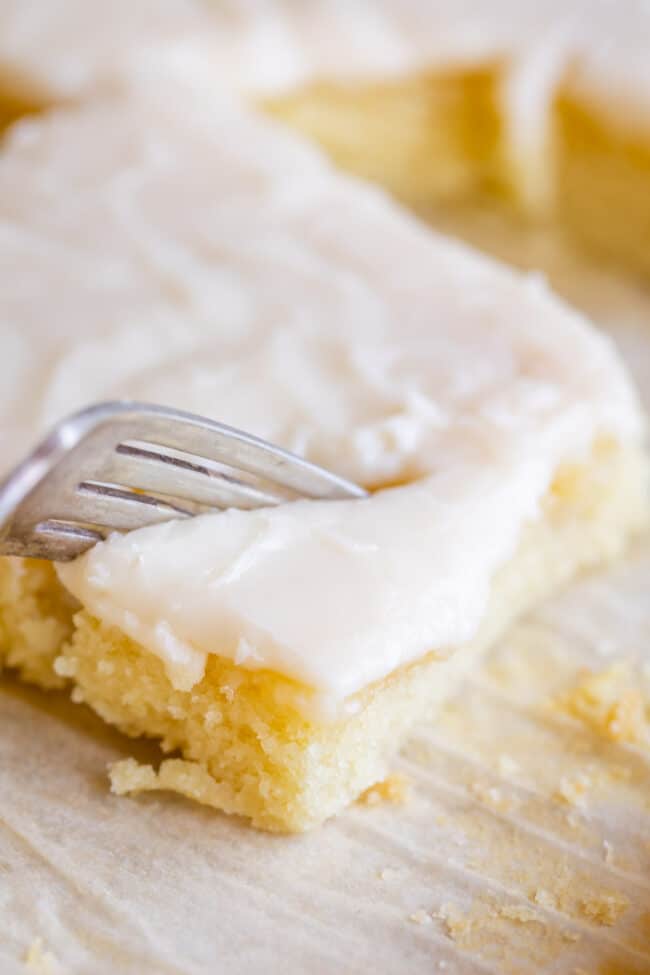 easy white texas sheet cake