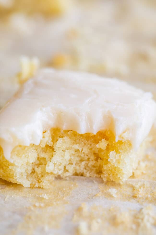 how to make white texas sheet cake