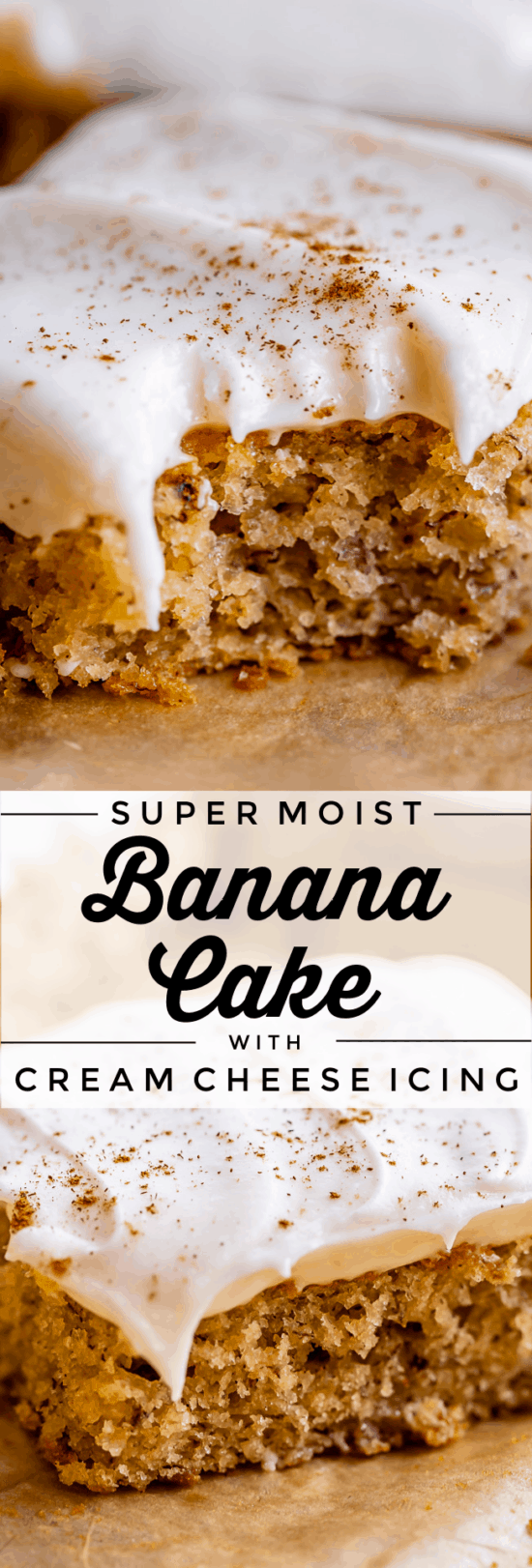 banana cake with cream cheese frosting
