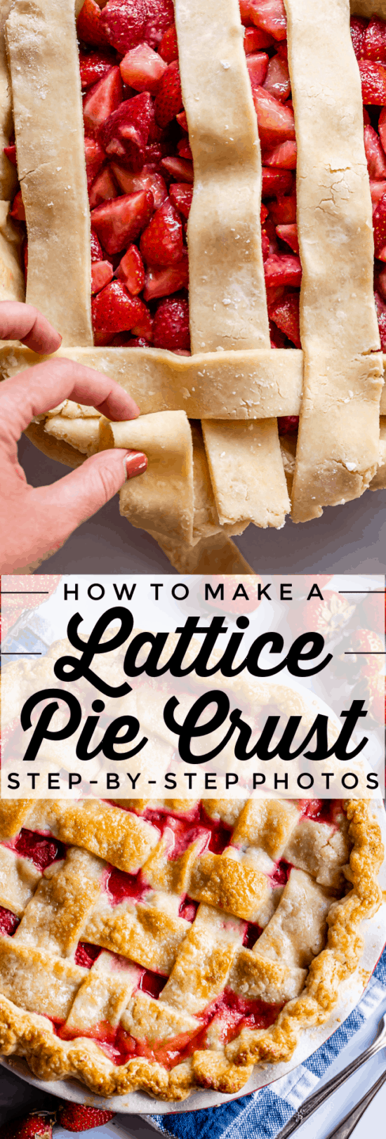 lattice pie crust weave