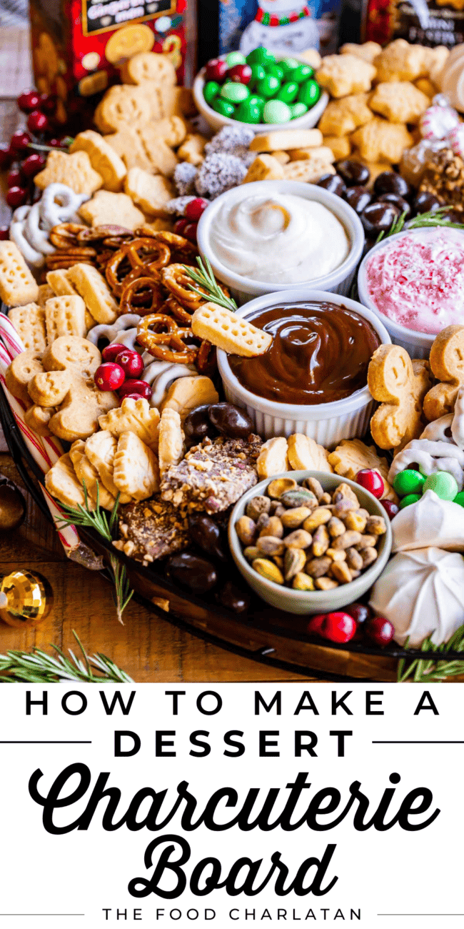 dessert charcuterie board.