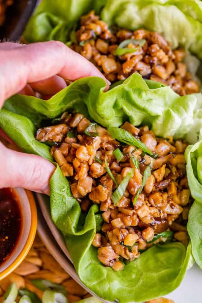 PF Chang's lettuce wraps.