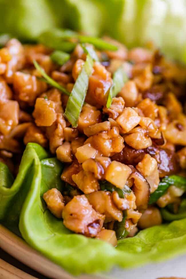 PF Chang's chicken lettuce wraps.