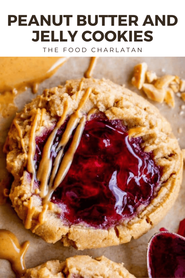 Peanut Butter and Jelly Cookies