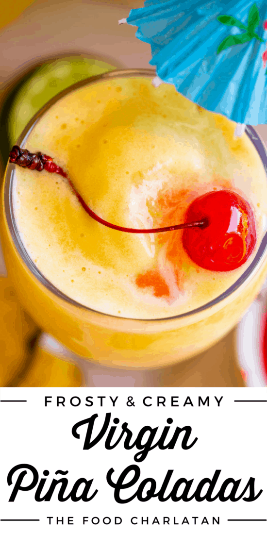 homemade virgin pina colada recipe