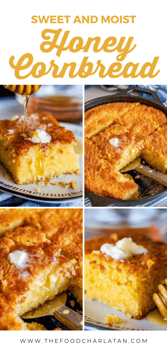 Sweet and Moist Cornbread Recipe