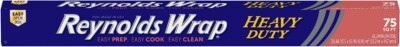 Box of reynolds wrap heavy duty aluminum foil.