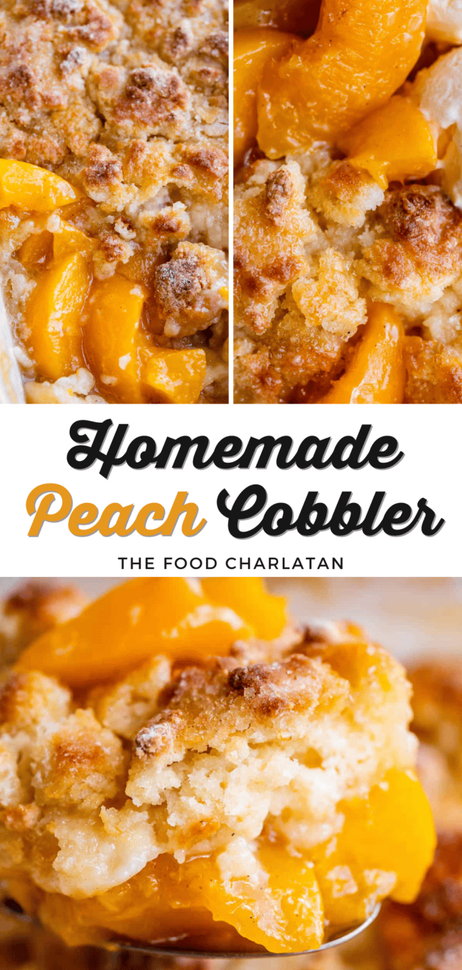 Homemade Peach Cobbler