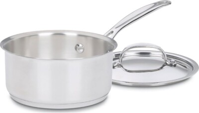 saucepan with lid.