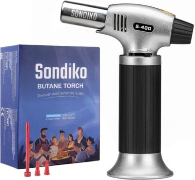 kitchen torch.