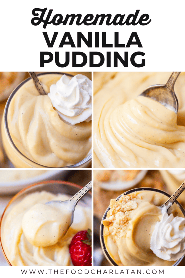 Homemade Vanilla Pudding