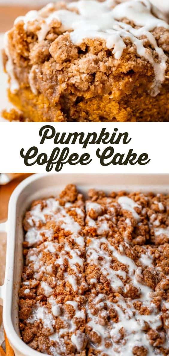 Moist Pumpkin Coffee Cake Recipe